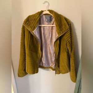 Anthropologie faux-fur jacket